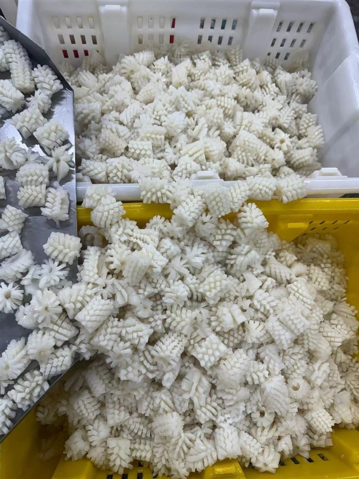 Frozen Squid Pineapple Flower